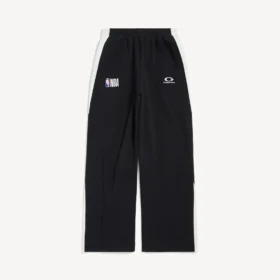Men’s balenciaga | nba collaboration oversized sweatpants in black/white