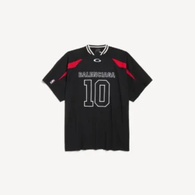 Men’s balenciaga | nba collaboration oversized t-shirt in black/multicolor