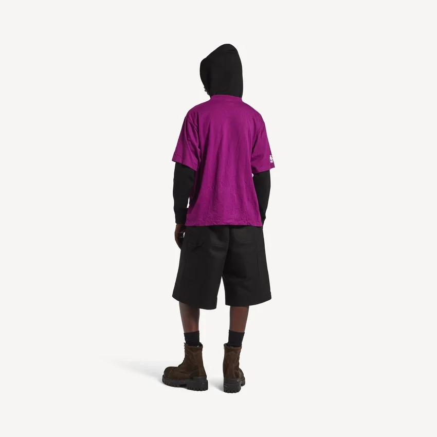Men’s balenciaga | nba collaboration oversized t-shirt in violet Men’s balenciaga | nba collaboration oversized t-shirt in violet