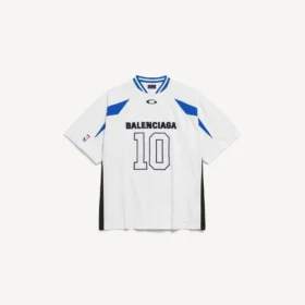Men’s balenciaga | nba collaboration oversized t-shirt in white/multicolor