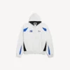 Men’s balenciaga | nba collaboration oversized zip-up hoodie in white/multicolor Men’s balenciaga | nba collaboration oversized zip-up hoodie in white/multicolor