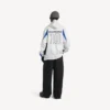 Men’s balenciaga | nba collaboration oversized zip-up hoodie in white/multicolor Men’s balenciaga | nba collaboration oversized zip-up hoodie in white/multicolor
