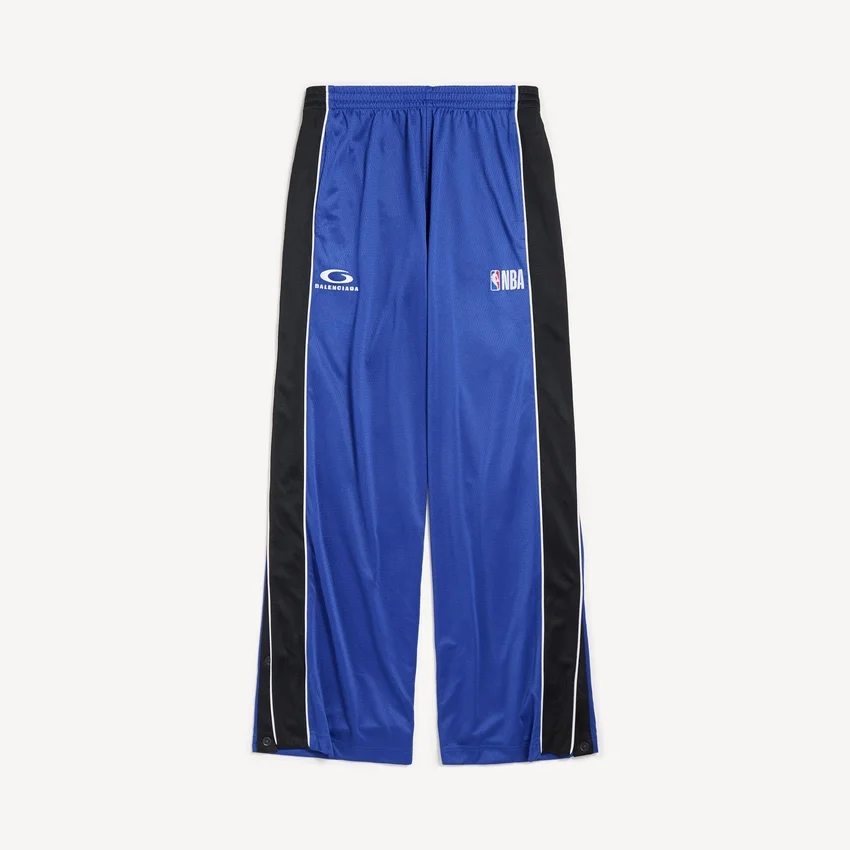 Men’s balenciaga | nba collaboration tracksuit pants in blue/black Men’s balenciaga | nba collaboration tracksuit pants in blue/black