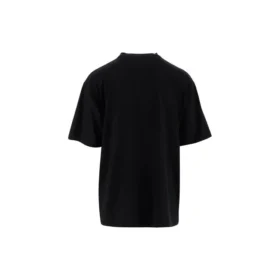 Men”s Balenciaga Oversize Logo Printing Retro Shoulder Drop Short Sleeve Black 620969TIVA11000 Men”s Balenciaga Oversize Logo Printing Retro Shoulder Drop Short Sleeve Black 620969TIVA11000