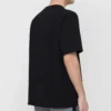 Men”s Balenciaga Paris Love Regular T-Shirt Printing Short Sleeve Black 594579TGV431000