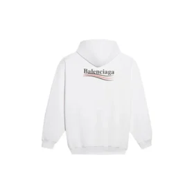 Men”s Balenciaga Political Campaign Logo White 600583TIV539040 Men”s Balenciaga Political Campaign Logo White 600583TIV539040