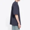 Men”s Balenciaga Political Campaign Printing Version Short Sleeve Navy Blue 570803TAV444128