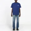 Men”s Balenciaga Political Campaign Printing Version Short Sleeve Royal blue 508203TAV444540