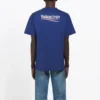 Men”s Balenciaga Political Campaign Printing Version Short Sleeve Royal blue 508203TAV444540