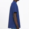 Men”s Balenciaga Political Campaign Printing Version Short Sleeve Royal blue 508203TAV444540