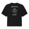 Men”s Balenciaga Printing Large Short Sleeve Black 641614TJV781000