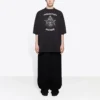 Men”s Balenciaga Printing Large Short Sleeve Black 641614TJV781000