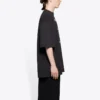 Men”s Balenciaga Printing Large Short Sleeve Black 641614TJV781000