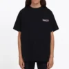 Men”s Balenciaga Printing Version Short Sleeve Black 570803TAV441000