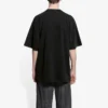Men”s Balenciaga Rammstein Germany Band Crossover Short Sleeve Black 651795TLV511000