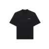 Men”s Balenciaga Retro Sports Logo Short Sleeve Black 641614TJVL41000