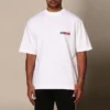 Men”s Balenciaga Round Neck Short Sleeve White 612966TIVD19000