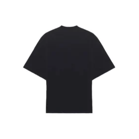 Men”s Balenciaga Running Pattern Printing Logo Loose Short Sleeve Black 641614TJVK61070 Men”s Balenciaga Running Pattern Printing Logo Loose Short Sleeve Black 641614TJVK61070