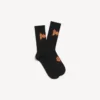 Men’s balenciaga sacra cœur socks in black/yellow