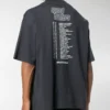 Men”s Balenciaga Speed Hunter Series Printing Logo Retro Loose Short Sleeve Black 541877TCV381055