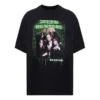 Men”s Balenciaga Speedhunters Band Short Sleeve Black 556133TCV381000