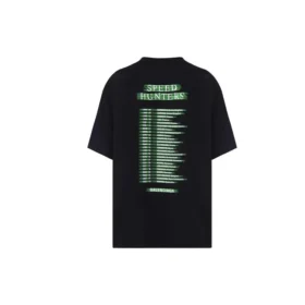 Men”s Balenciaga Speedhunters Band Short Sleeve Black 556133TCV381000 Men”s Balenciaga Speedhunters Band Short Sleeve Black 556133TCV381000