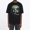 Men”s Balenciaga Speedhunters Band Short Sleeve Black 556133TCV381000