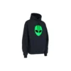 Men”s Balenciaga SS21 Alien Logo Printing Thicken Printing Classic Black 641679TJV959113