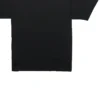 Men”s Balenciaga SS21 Alphabet Printing Pattern Hole Round Neck Short Sleeve Black 651795TKVB81070