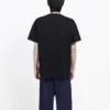 Men”s Balenciaga SS21 B Alphabet logo Pattern Short Sleeve Black 570803TFV761000