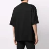 Men”s Balenciaga SS21 Casual Printing Large Short Sleeve Black 641614TJV801070