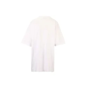 Men”s Balenciaga SS21 Cotton Logo Round Neck Short Sleeve White 641655TJV879040 Men”s Balenciaga SS21 Cotton Logo Round Neck Short Sleeve White 641655TJV879040