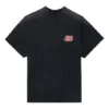 Men”s Balenciaga SS21 Flame Retro Short Sleeve Black 656978TKV701076