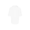 Men”s Balenciaga SS21 Marathon Running Pattern Printing Logo Short Sleeve White 641614TJVK69040
