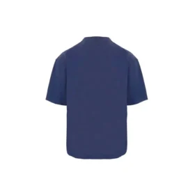 Men”s Balenciaga SS21 Retro Short Sleeve Blue 612966TJV874866