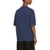 Men”s Balenciaga SS21 Retro Short Sleeve Blue 612966TJV874866