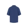 Men”s Balenciaga SS21 Running Pattern Printing Logo Loose Short Sleeve Blue 641614TJVK64866