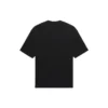 Men”s Balenciaga SS21 Solid Color Logo Printing Short Sleeve Black 612966TJV871070