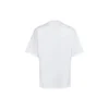 Men”s Balenciaga SS21 Word Short Sleeve White 641613TJVI59040