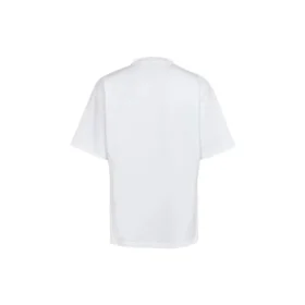 Men”s Balenciaga SS21 Word Short Sleeve White 641613TJVI59040
