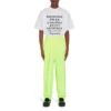 Men”s Balenciaga SS21 Word Short Sleeve White 641613TJVI59040