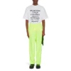 Men”s Balenciaga SS21 Word Short Sleeve White 641613TJVI59040