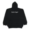Men”s Balenciaga SS21 Zipper Long Sleeves Jacket Black 641659TIV551070