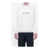 Men”s Balenciaga Symbolic Chest Creative Logo Retro White 570811TIV519040
