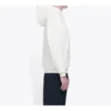 Men”s Balenciaga Symbolic Chest Creative Logo Retro White 570811TIV519040