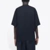 Men”s Balenciaga Symbolic Round Neck Alphabet Printing Short Sleeve Black 620969TIV501070