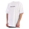 Men”s Balenciaga Symbolic Round Neck Alphabet Printing Short Sleeve White 620969TIV509040