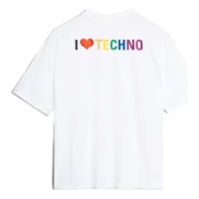 Men”s Balenciaga Tech Short Sleeve White 556133TDV209000 Men”s Balenciaga Tech Short Sleeve White 556133TDV209000