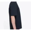 Men”s Balenciaga Top Model Retro Knit Slim Fit Short Sleeve Black 612966TIV821000