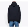 Men”s Balenciaga Uniform Plush Loose Classic Black 620973TIV801000